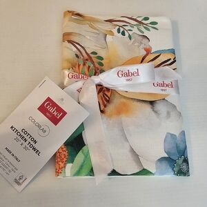 Gabel Cotton Floral Kitchen Towel